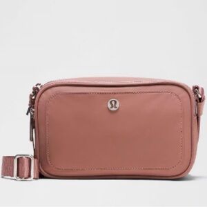 Lululemon Crossbody Camera Bag in Spiced Chai
